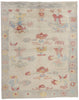 9 x 11 Modern Turkish Oushak Rug 53975