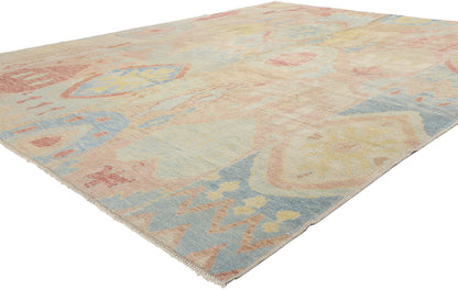 9 x 12 Modern Turkish Oushak Rug 53967