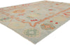 9 x 13 Modern Turkish Oushak Rug 53979