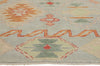 9 x 13 Modern Turkish Oushak Rug 53979