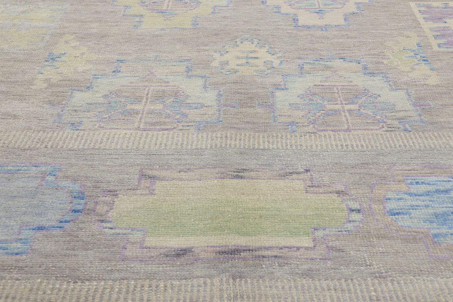 10 x 14 Modern Turkish Oushak Rug 53977