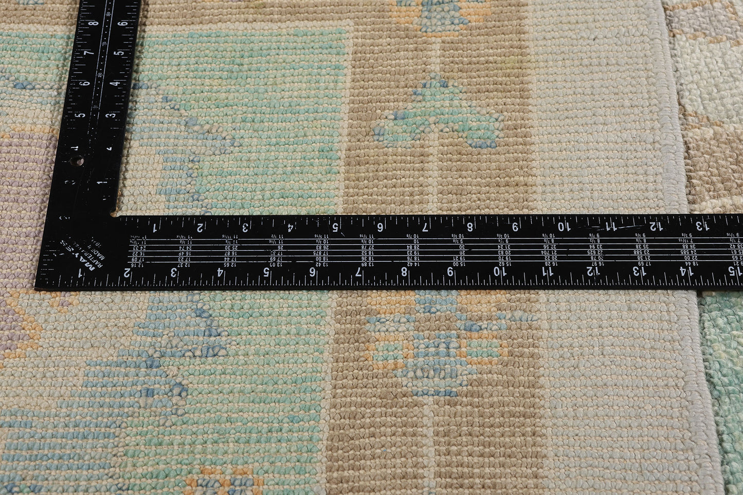 12 x 15 Modern Pastel Turkish Oushak Rug 54032