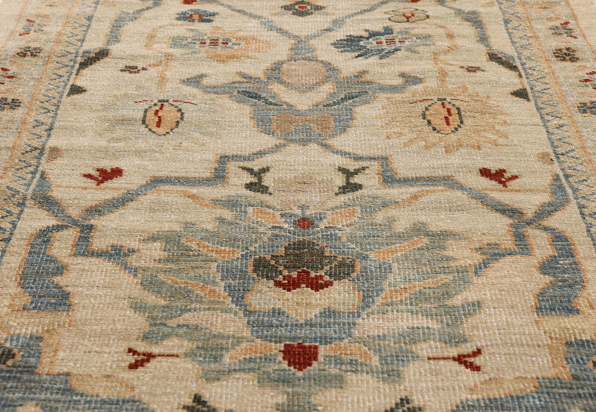 3 x 16 Beige Organic Modern Persian Sultanabad Rug 60705