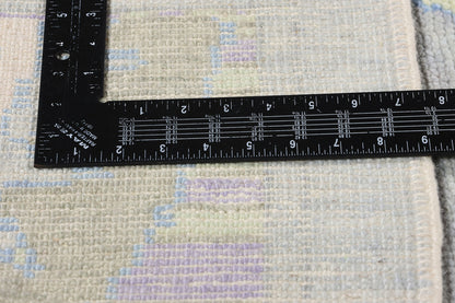 3 x 19 Modern Sunburst Turkish Oushak Rug 53971