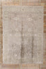 9 x 12 Taupe Modern Indian Oushak Rug 30026