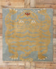 3 x 3 Modern Celestial Tibetan Tiger Rug 31333