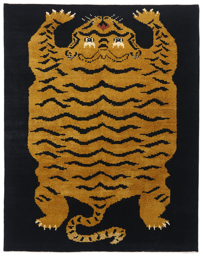 8 x 10 Modern Tibetan Tiger Rug 31343