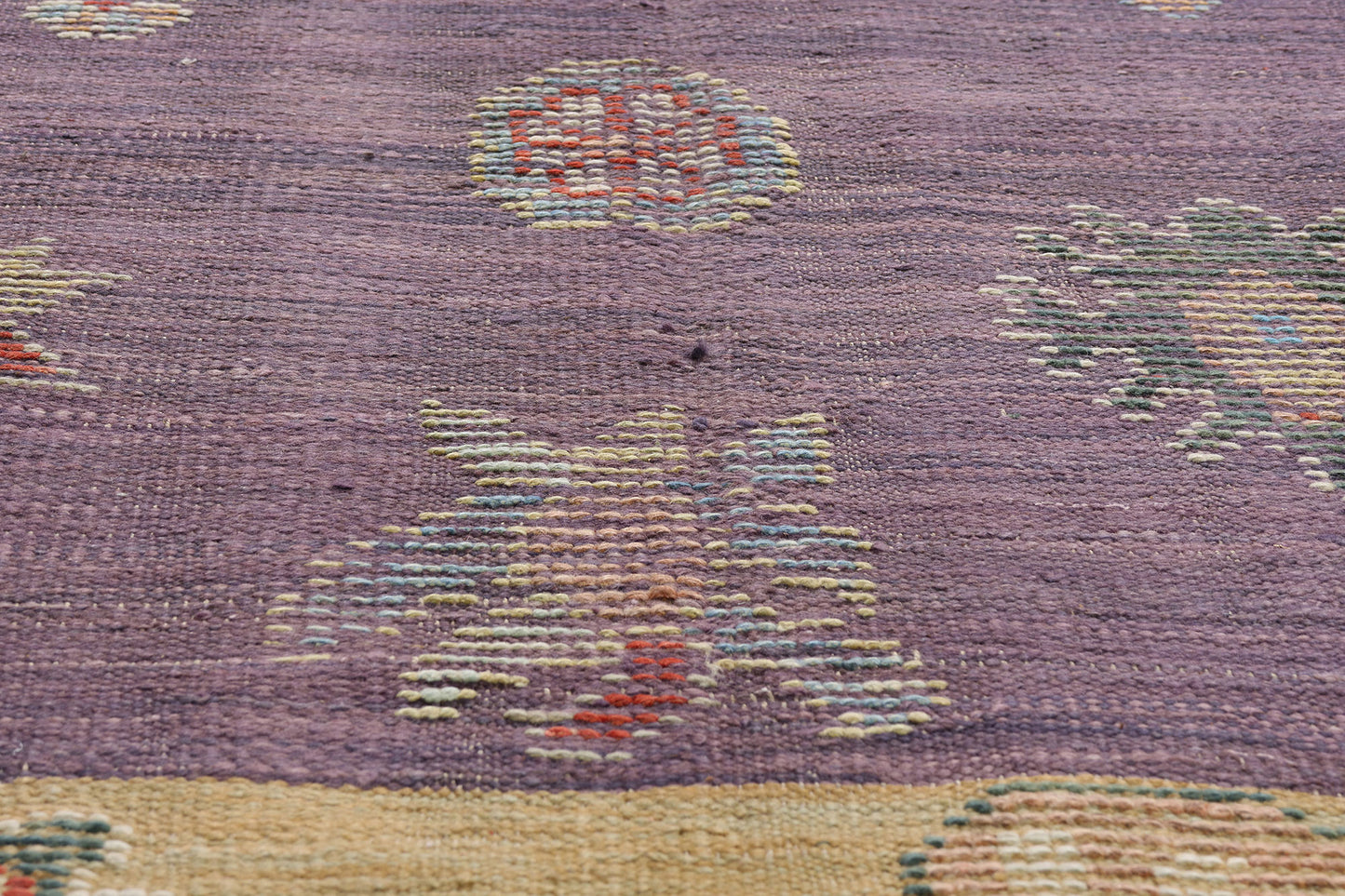 8 x 12 Purple Modern Turkish Kilim Rug 52203