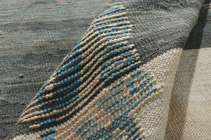 9 x 11 Modern Turkish Kilim Rug 52212