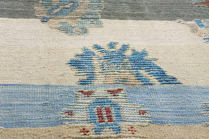 9 x 11 Modern Turkish Kilim Rug 52212