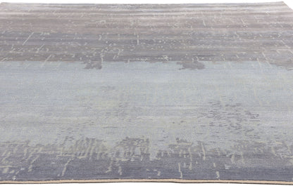8 x 10 Moonlit Tranquility Contemporary Abstract Rug 31143