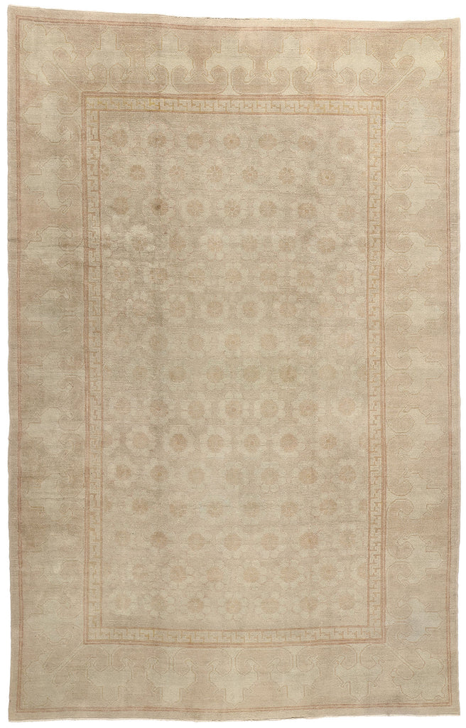 10 x 15 Vintage Muted Turkish Oushak Rug 50866