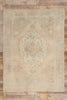 8 x 10 Vintage Muted Turkish Oushak Rug 53994