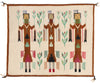 2 x 2 Vintage Yeibichai Navajo Rug 79111