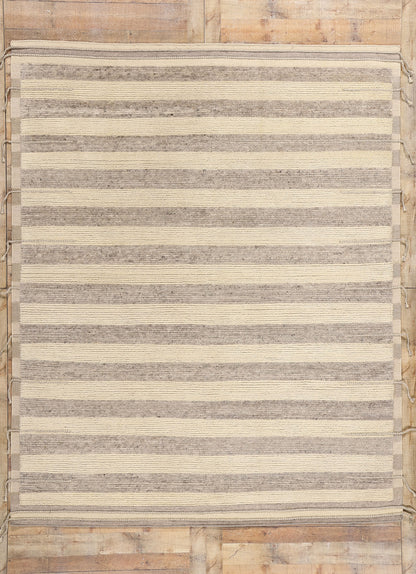 8 x 10 Linear Drift Organic Modern Moroccan Rug 31210
