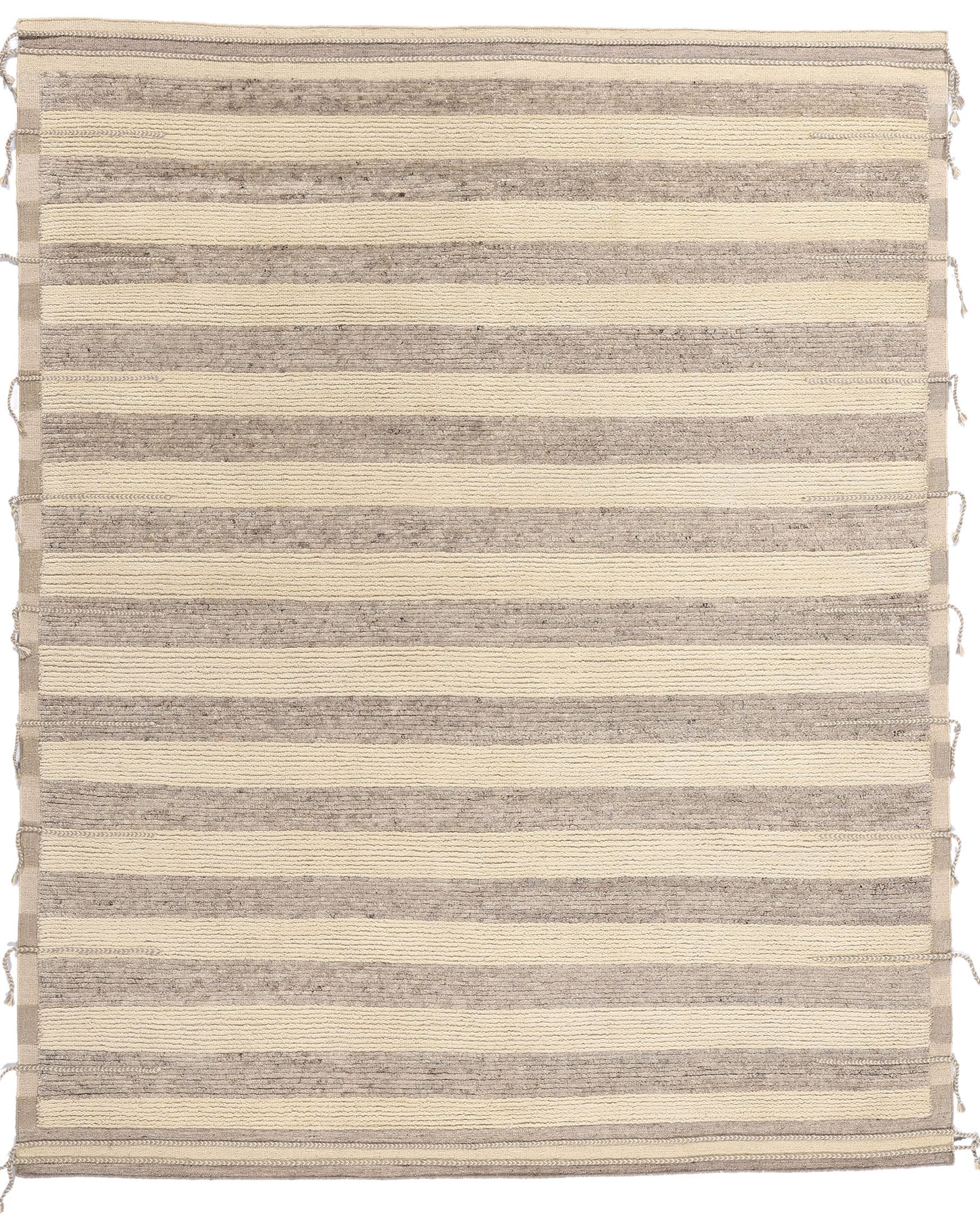 8 x 10 Linear Drift Organic Modern Moroccan Rug 31210