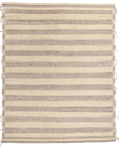 8 x 10 Linear Drift Organic Modern Moroccan Rug 31210