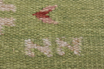 5 x 7 Nils Nilsson Vintage Swedish Rollakan Rug 79034