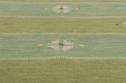 5 x 7 Nils Nilsson Vintage Swedish Rollakan Rug 79034