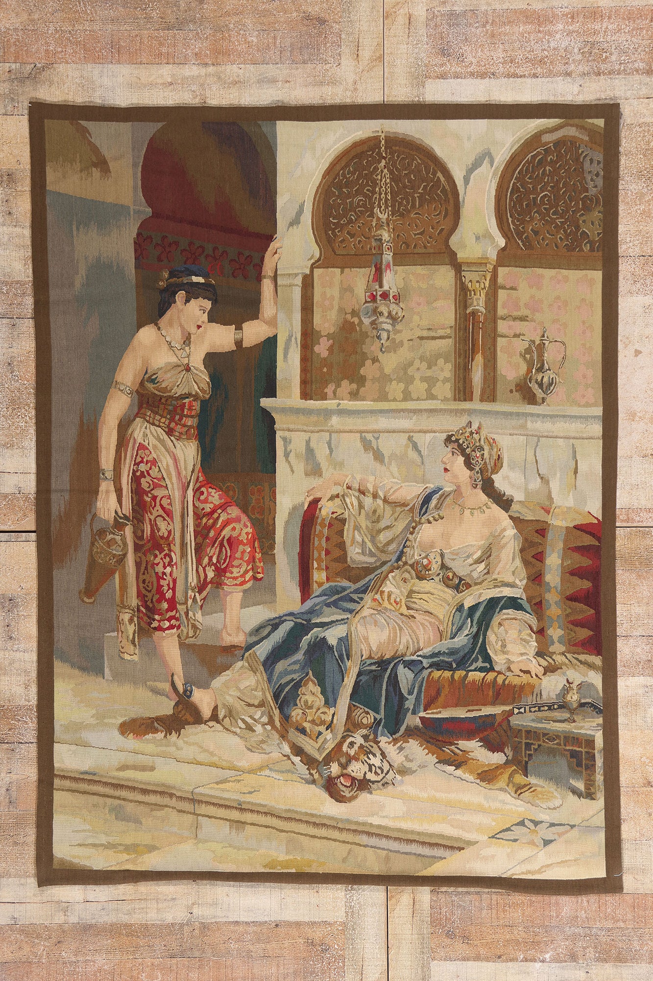 5 x 6 Imperial Harem Odalisque Renoir Reproduction Tapestry 73695