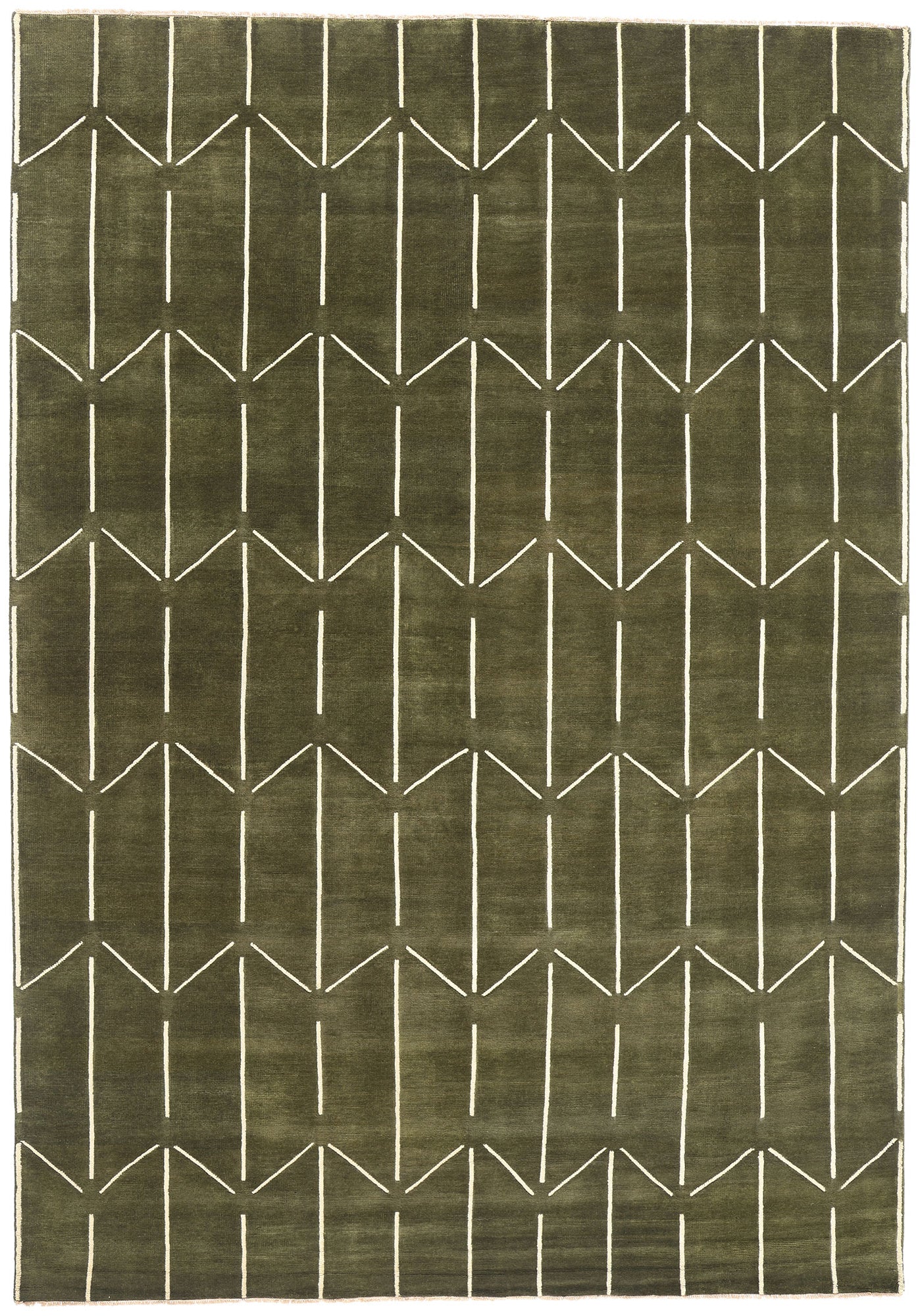 10 x 14 Modern Geometric High-Low Rug 31186