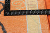 9 x 12 Modern Orange Chinese Art Deco Rug 31095