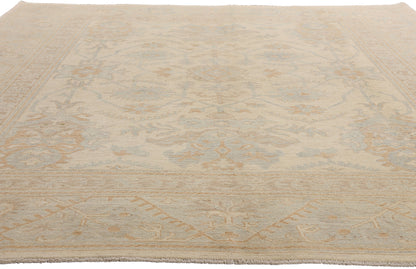 9 x 11 Organic Modern Oushak Rug 80214