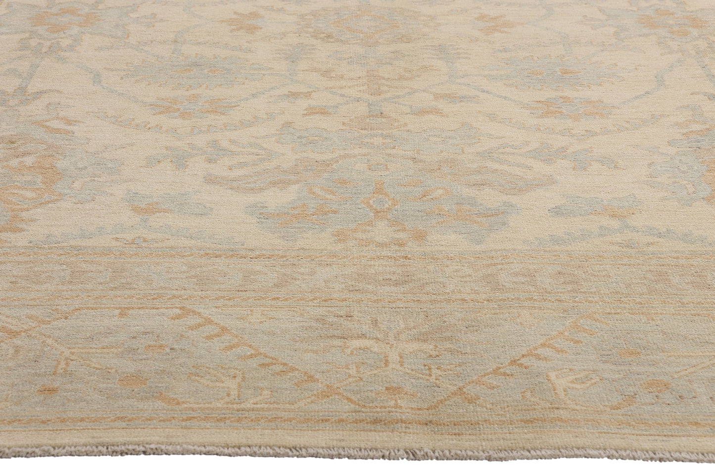 9 x 11 Organic Modern Oushak Rug 80214