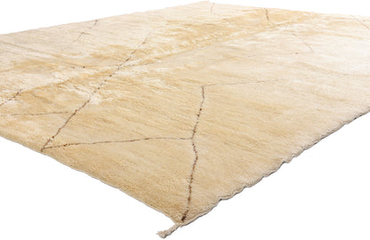 10 x 13 Organic Modern Beni Mrirt Moroccan Rug 20716