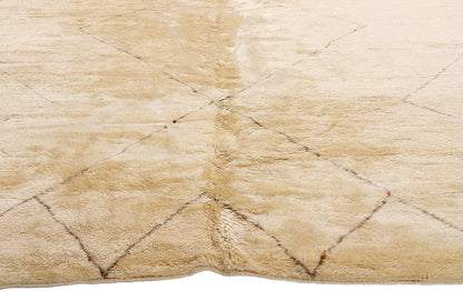10 x 13 Organic Modern Beni Mrirt Moroccan Rug 20716