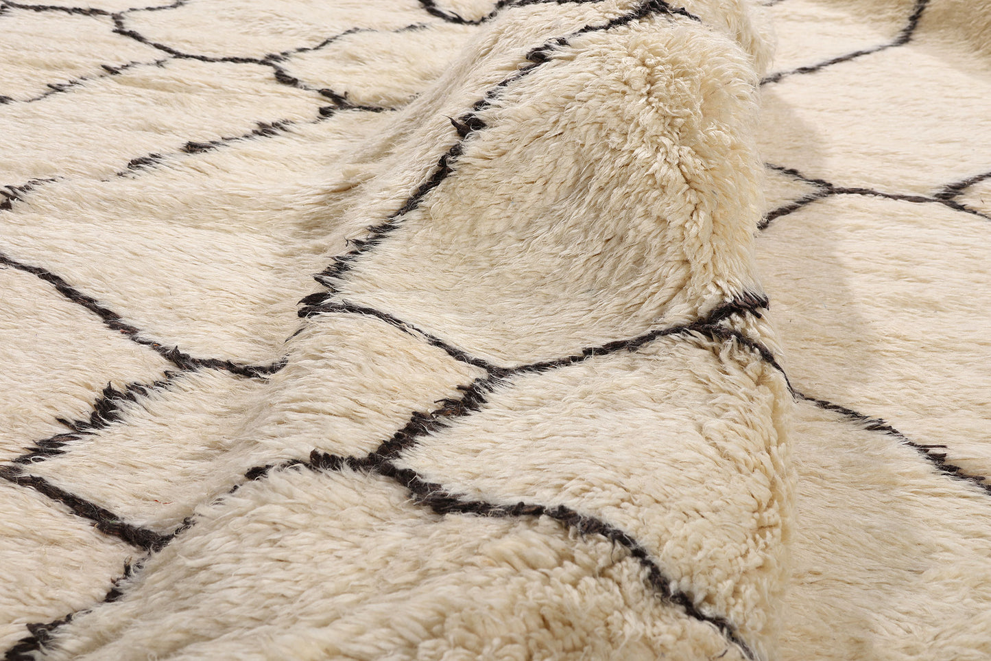 10 x 12 - Organic Modern Beni Mrirt Moroccan Rug - 21097