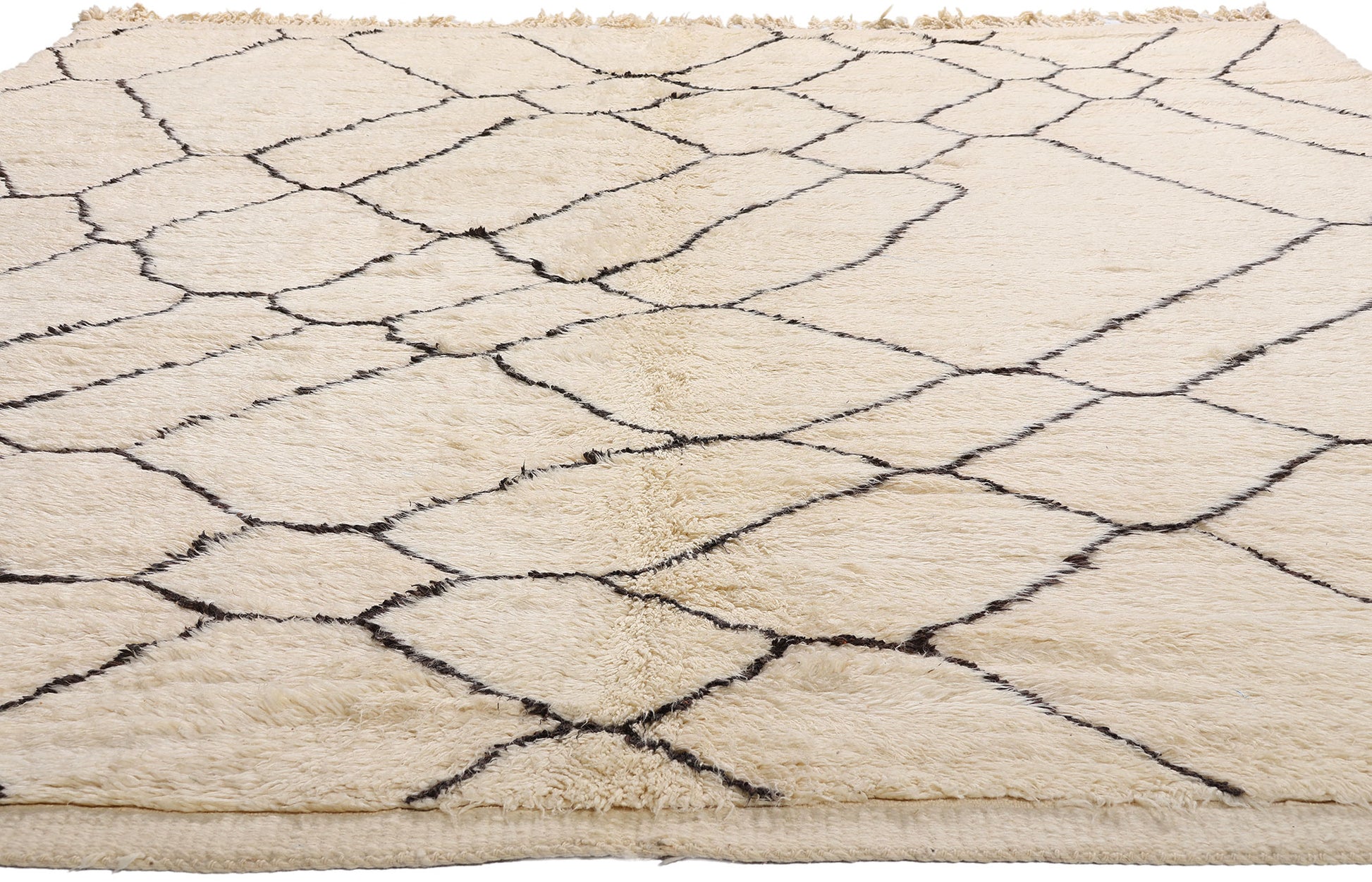 10 x 12 - Organic Modern Beni Mrirt Moroccan Rug - 21097
