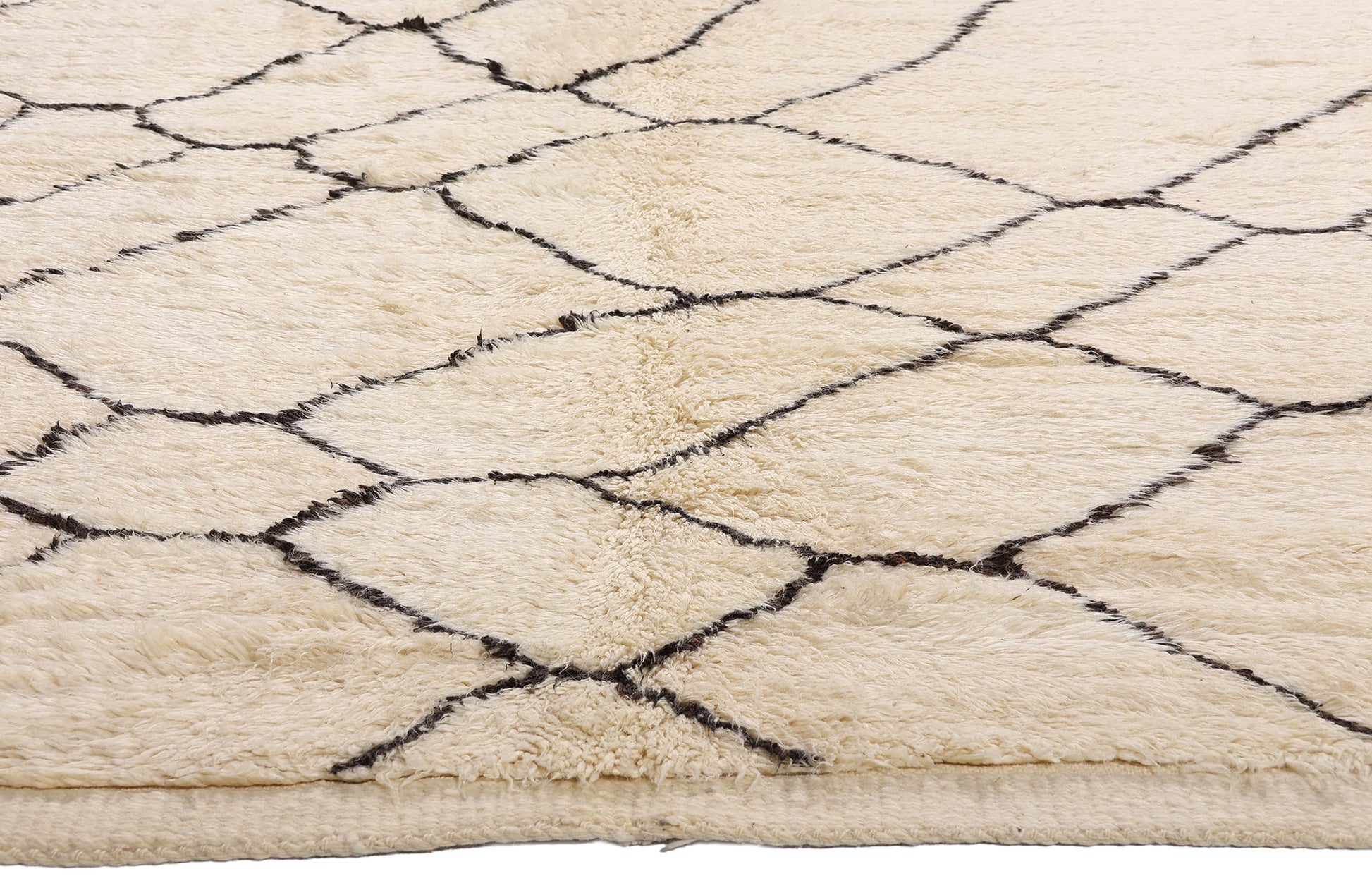10 x 12 - Organic Modern Beni Mrirt Moroccan Rug - 21097