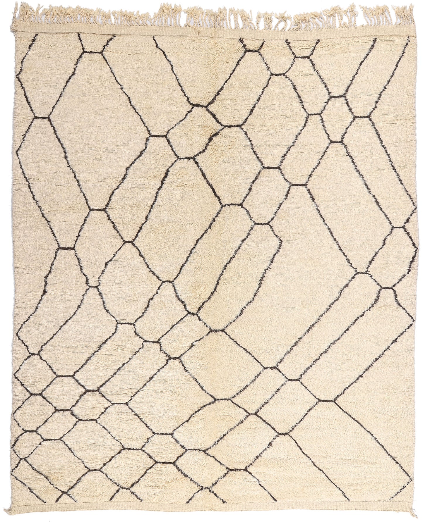 10 x 12 - Organic Modern Beni Mrirt Moroccan Rug - 21097