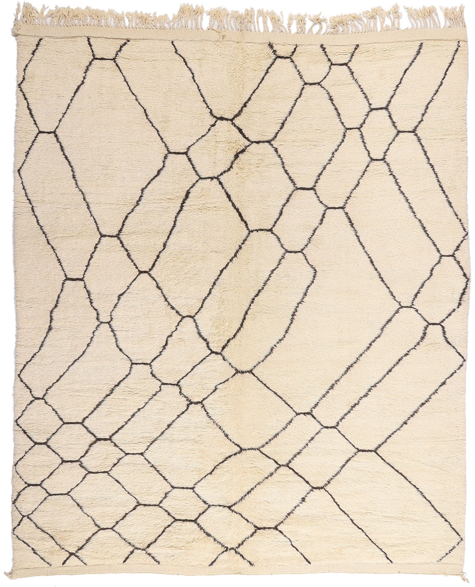 10 x 12 - Organic Modern Beni Mrirt Moroccan Rug - 21097