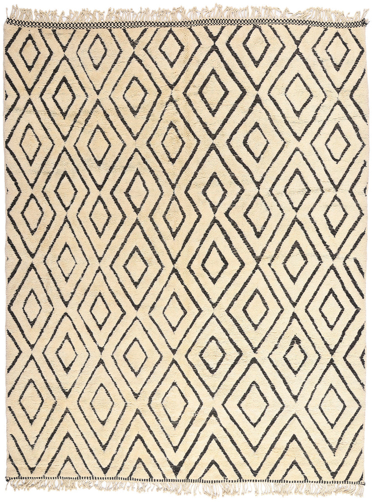 10 x 12 Organic Modern Beni Mrirt Moroccan Rug 21158
