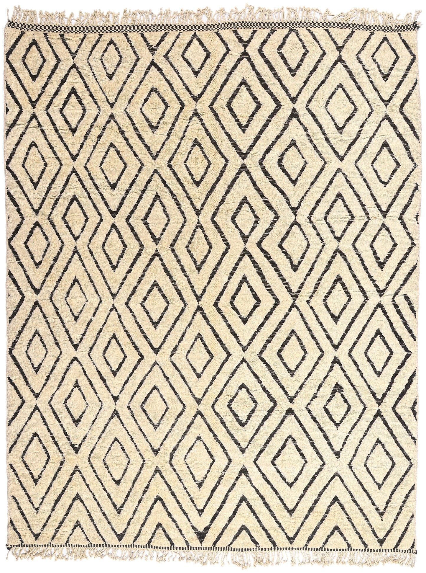 10 x 12 Organic Modern Beni Mrirt Moroccan Rug 21158