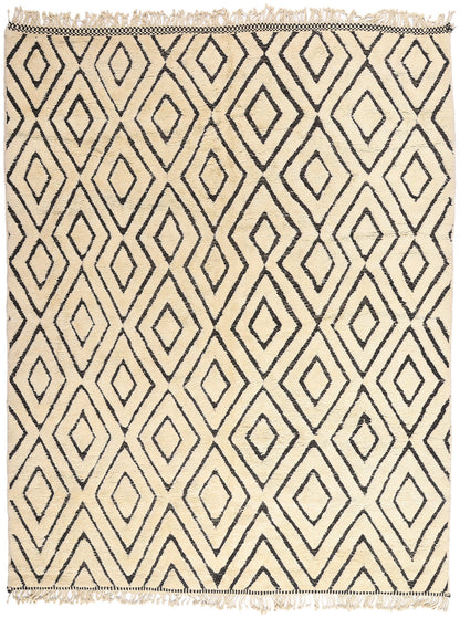 10 x 12 Organic Modern Beni Mrirt Moroccan Rug 21158