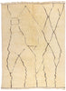 10 x 13 - Organic Modern Beni Mrirt Moroccan Rug - 21644