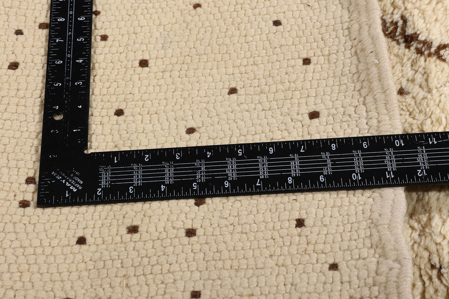 11 x 12 - Organic Modern Beni Mrirt Moroccan Rug - 21152