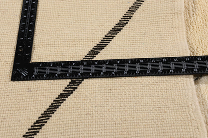 9 x 12 - Organic Modern Beni Mrirt Moroccan Rug - 21175