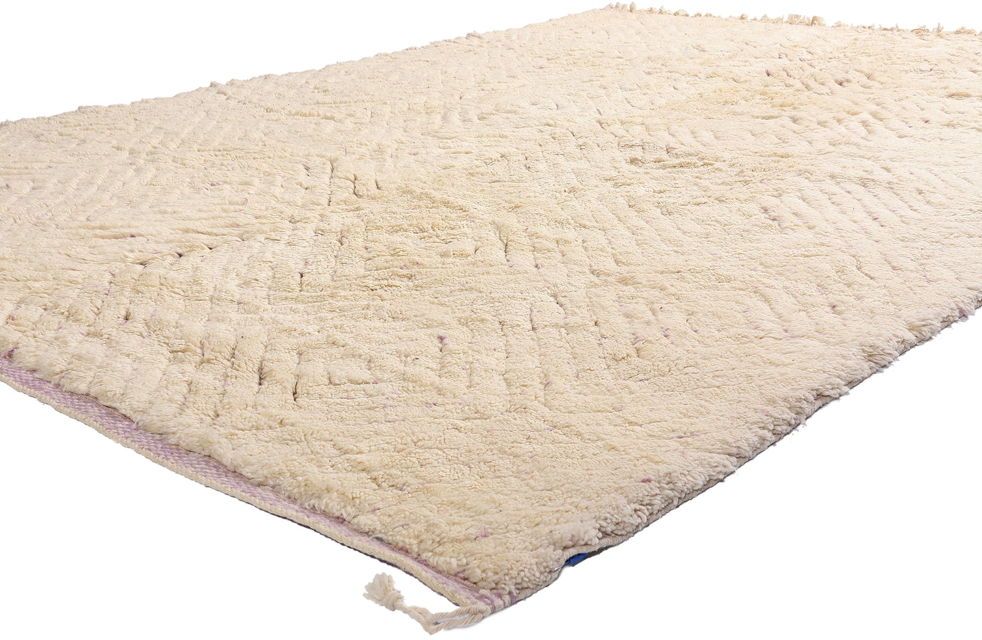 9 x 12 Organic Modern Beni Mrirt Moroccan Rug 79304