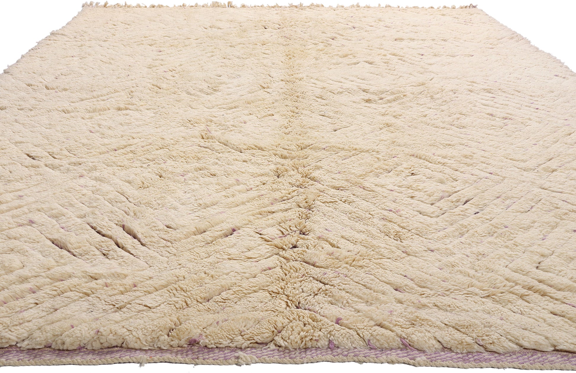 9 x 12 Organic Modern Beni Mrirt Moroccan Rug 79304