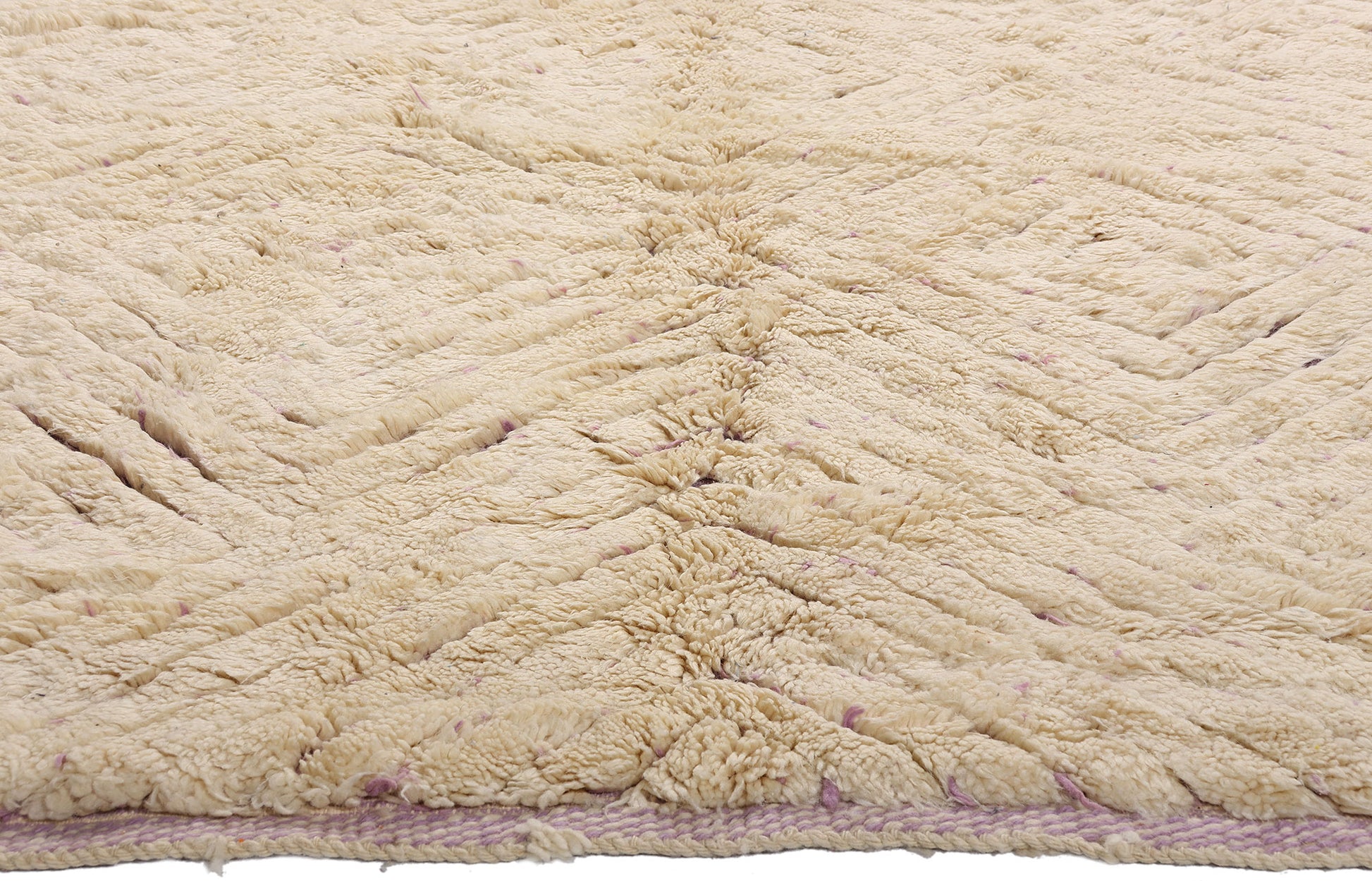 9 x 12 Organic Modern Beni Mrirt Moroccan Rug 79304