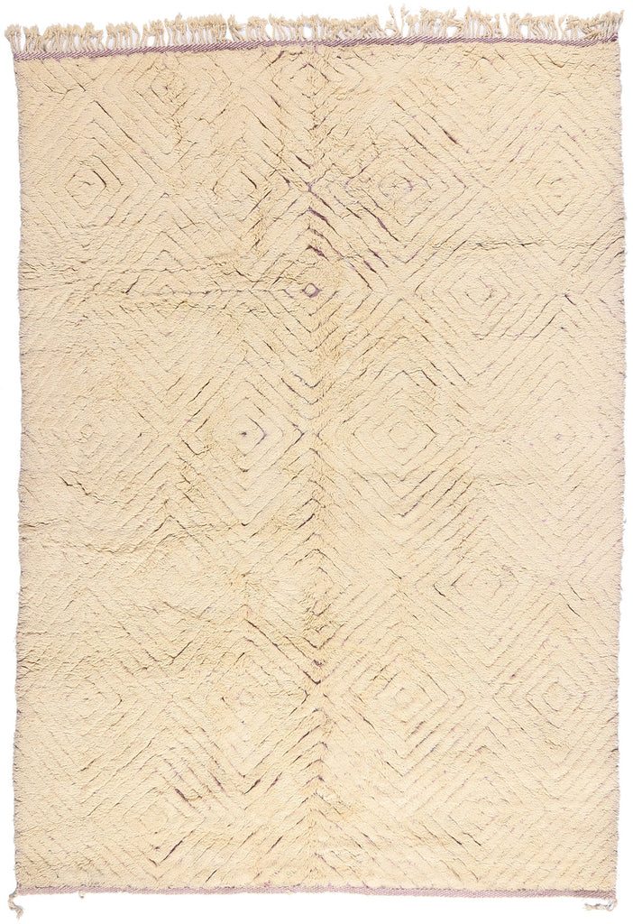 9 x 12 Organic Modern Beni Mrirt Moroccan Rug 79304