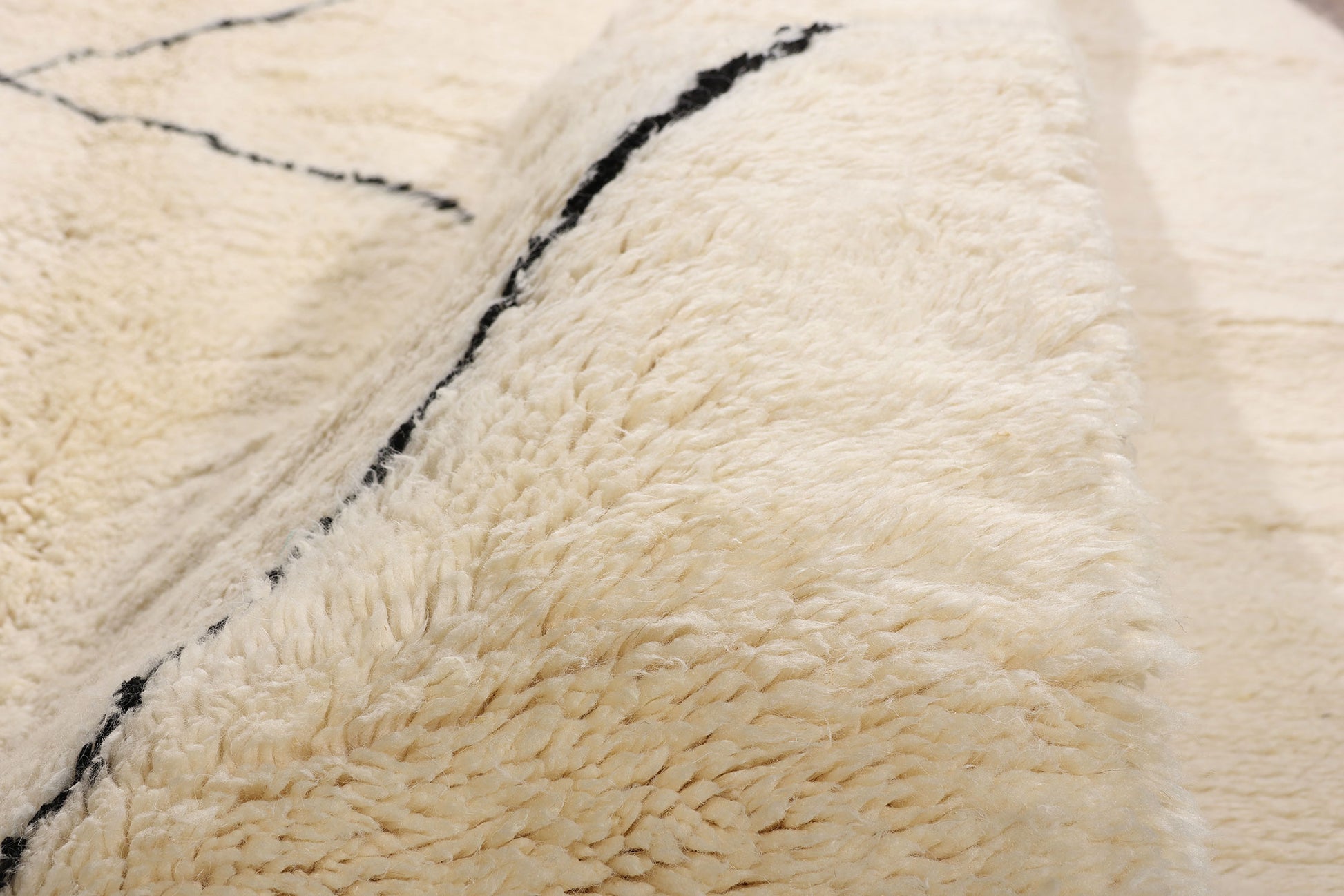 11 x 16 - Organic Modern Beni Ourain Moroccan Rug - 21137