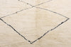 11 x 16 - Organic Modern Beni Ourain Moroccan Rug - 21137