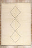 11 x 16 - Organic Modern Beni Ourain Moroccan Rug - 21137