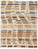 8 x 10 Modern Earthly Reflections High-Low Textured Rug 81147