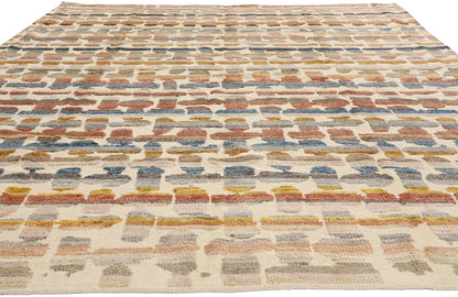 9 x 12 Modern Earthly Reflections High-Low Textured Rug 81156